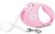 Flexi Puppy Tape - ремінний повідець-рулетка для цуценят до 12 кг - 2 м, Рожевий Petmarket