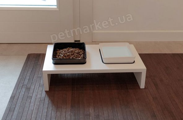 Ferplast MAKI 01 - керамические миски на подставке для собак и кошек - 500 мл х 2 шт. Petmarket