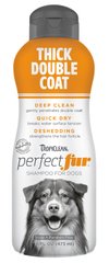 TropiClean Perfect Fur Thick Double Coat - шампунь для собак з густою шерстю Petmarket
