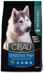 Farmina CIBAU Sensitive Fish Medium & Maxi корм для собак с чувствительным пищеварением (рыба) - 12 кг Petmarket