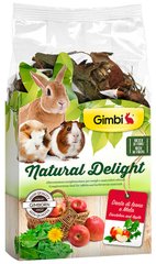 GimBi Natural Delight Кульбаба/яблуко - трав'яна суміш для гризунів - 100 г Petmarket
