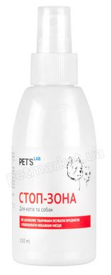 Pet's Lab СТОП-ЗОНА - отпугиватель для собак и кошек - 300 мл Petmarket