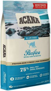 Acana PACIFICA - беззерновий корм для кошенят та котів (риба) - 4,5 кг % Petmarket