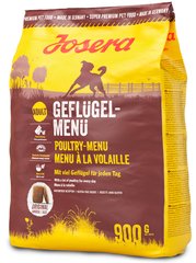 Josera Geflugel Menu - корм для собак с мясом домашней птицы - 900 г Petmarket