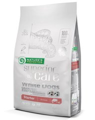Nature's Protection White Dogs Starter корм для цуценят всіх порід з білою шерстю від 2 міс. - 17 кг % Petmarket