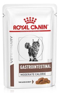 Royal Canin GASTRO INTESTINAL Moderate Calorie - вологий лікувальний корм для кішок при порушенні травлення - 85 г % Petmarket