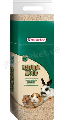 Versele-Laga NATURAL WOOD - опилки прессованные для грызунов - 1 кг Petmarket