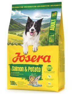 Josera Salmon & Potato Adult All Sizes (Lachs & Kartoffel) - беззерновой корм для собак (лосось/картофель) Petmarket