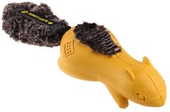 GiGwi Push to Mute Білка - іграшка з пискавкою, що вимикається для собак, 30 см Petmarket