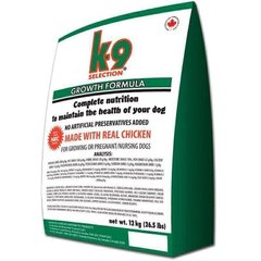 K-9 Selection GROWTH FORMULA - корм для цуценят - 12 кг Petmarket