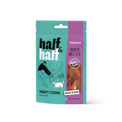 Half&Half Лакомство для собак с уткой в ​​форме монеток, 100 г Petmarket