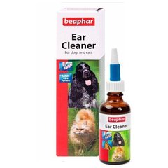 Beaphar EAR CLEANER - краплі для чищення вух собак і кішок - 50 мл Petmarket