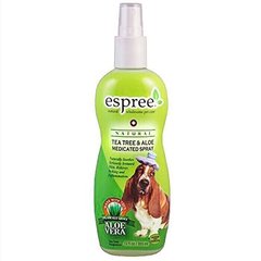 Espree TEA TREE & ALOE Medicated Spray - спрей з маслом чайного дерева і алое вера для собак % Petmarket