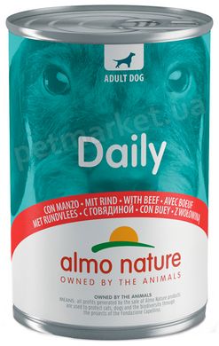 Almo Nature Daily Говядина - влажный корм для собак, 400 г Petmarket
