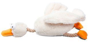 GiGwi Качка з канатами - м'яка іграшка для собак, 36 см Petmarket