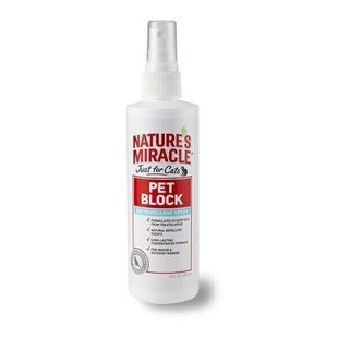 Nature's Miracle JUST FOR CATS Pet Block Cat Repellent Spray - спрей-репелент для відлякування кішок Petmarket