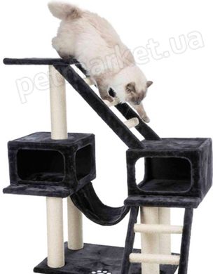 Trixie Malaga ігрове містечко для котів - 109 см, Антрацит % Petmarket