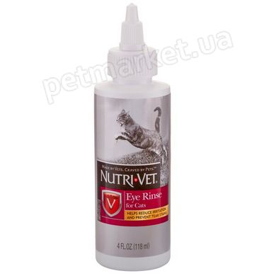Nutri-Vet EYE RINSE - Чистые глаза - лосьон для ухода за глазами кошек Petmarket