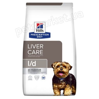 Hill's PD Canine L/D Liver Care - лечебный корм для собак при заболевании печени - 10 кг Petmarket