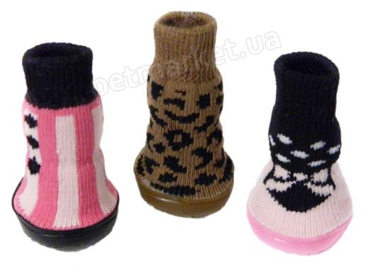 SHOE SOCKS - шкарпетки з підошвою для собак - Розмір 1 Petmarket