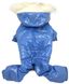 Dobaz SHINE - теплий комбінезон для собак - Блакитний, XL
