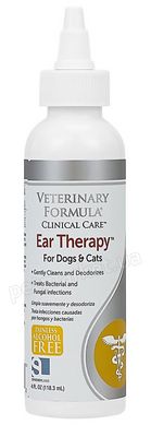 Veterinary Formula EAR THERAPY - засіб для догляду за вухами тварин - 118 мл Petmarket