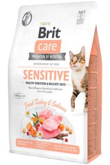 Brit Care SENSITIVE Healthy Digestion & Delicate Taste - беззерновой корм для кошек с чувствительным пищеварением - 7 кг Petmarket