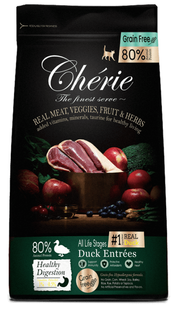 Cherie Healthy Digestion All Life Stages Duck Entrees - беззерновой корм для здоровья пищеварительной системы кошек (утка) Petmarket