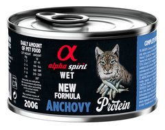 Alpha Spirit Adult Cat Anchovy - консерви для котів (анчоуси) Petmarket