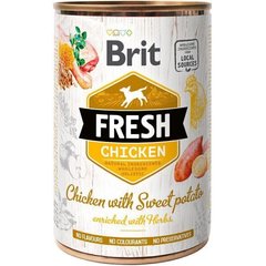Brit Fresh CHICKEN with SWEET POTATO - консерви для собак (курка/батат) - 400 г Petmarket
