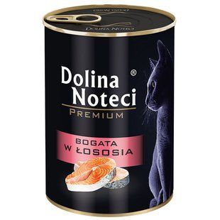Dolina Noteci Premium &mdash; консервы для кошек, кусочки мяса в соусе с лососем &mdash; 400 г Petmarket
