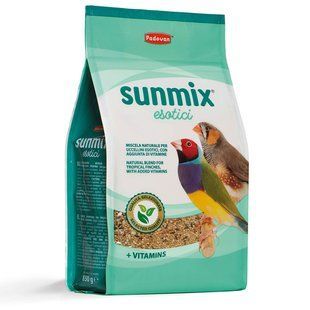 Padovan Sunmix Esotici - Падован - комплексний корм для екзотичних птахів - 850 г Petmarket