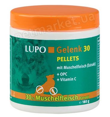 Luposan Lupo Gelenk 30 Pellets - Геленк гранулы - добавка для здоровья суставов собак - 4 кг % Petmarket