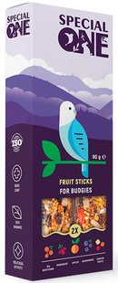 Special One Fruit Sticks - фруктові ласощі для хвилястих папуг, 90 г Petmarket