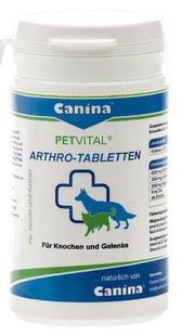 Canina PETVITAL Arthro-tabletten - добавка при захворюваннях суглобів у собак і кішок - 1000 табл. % Petmarket