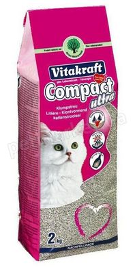 Vitakraft COMPACT Ultra - наповнювач для котячого туалету - 2 кг % РОЗПРОДАЖ Petmarket