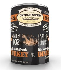 Oven-Baked Tradition TURKEY Grain Free - влажный беззерновой корм для собак (индейка) - 354 г Petmarket