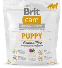 Brit Care PUPPY ALL BREED Lamb & Rice - корм для щенков всех пород (ягненок/рис) - 1 кг Petmarket