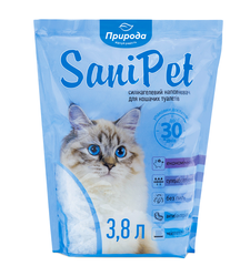SaniPet силикагелевый наполнитель для кошачьего туалета - 5 л Petmarket