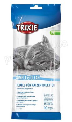 Trixie ПАКЕТЫ для кошачьего туалета - M, 48х37 см Petmarket