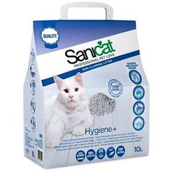 Sanicat HYGIENE PLUS Non Clumping - впитывающийся наполнитель для кошек Petmarket