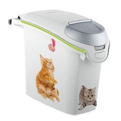 PetLife FOOD BOX 15 L (6 кг) - контейнер для зберігання сухого корму (кішки) Petmarket