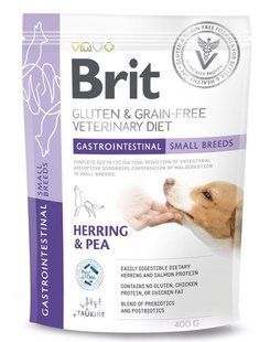 Brit VetDiet Dog Gastrointestinal Small Breeds &mdash; диетический сухой корм для собак мелких пород при проблемах с пищеварением Petmarket