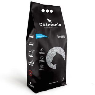 CATMANIA - бентонітовий наповнювач для котячого лотка з карбоновим ефектом - 10 л Petmarket