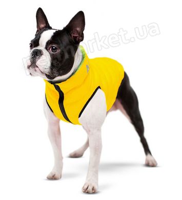 Collar AIRY VEST жилет двухсторонний - одежда для собак, салатовый/черный - L65 Petmarket