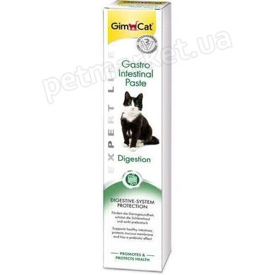 GimCat GASTROINTESTINAL PASTE - паста з пребіотиками для кішок - 50 г Petmarket