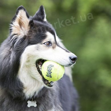 Kong SQUEAKAIR Balls - набір тенісних м'ячиків для собак - 5 см / 3 шт. Petmarket