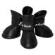 Lets Pet RAIN BOOTS - водонепроникні черевики для собак - XL, Чорний
