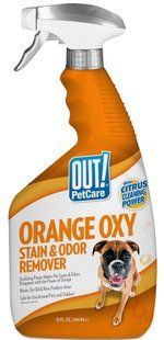 Out! PetCare Orange Oxy Stain & Odor Remover - АУТ! Оранж Оксі - засіб для видалення плям і запаху собак і котів - 945 мл Petmarket