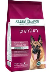 Arden Grange ADULT DOG Premium - корм для привередливых собак - 12 кг % Petmarket